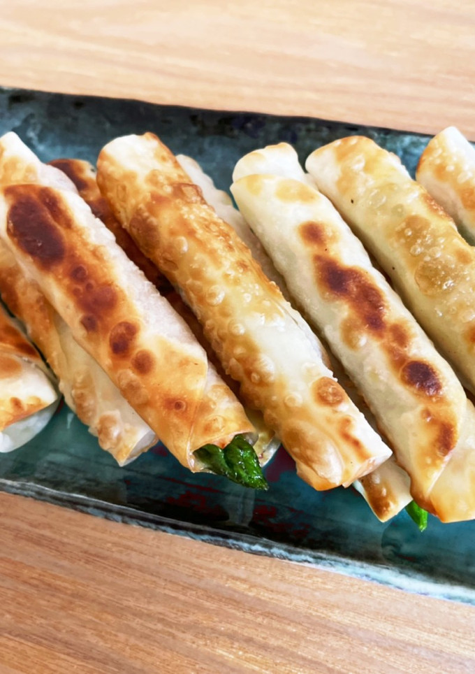 餃子の皮でアスパラチーズのクルクルピザ＊-レシピのメイン写真