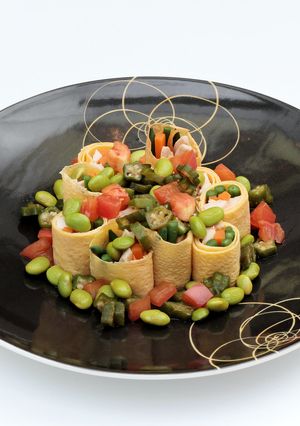 夏野菜サラダ-レシピのメイン写真