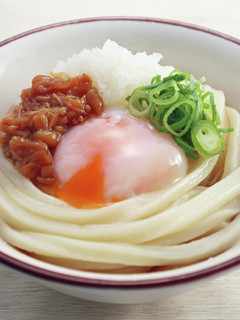 なめ茸おろしうどん 温玉のせ-レシピのメイン写真