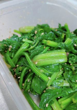 きな粉を使った★ほうれん草の胡麻和え-レシピのメイン写真