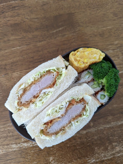 JK☆サクッとんかつサンドイッチ弁当♪-レシピのメイン写真