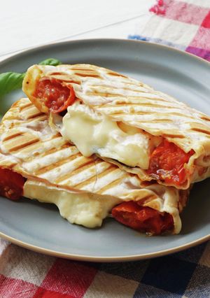 餃子皮でベーコン＆カマンベールサンド-レシピのメイン写真