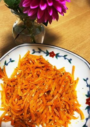 にんじんの塩きんぴら-レシピのメイン写真