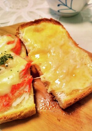 はちみつ檸檬&チーズトースト -レシピのメイン写真