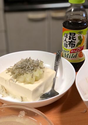 豆腐のしらす大根おろしのせ-レシピのメイン写真