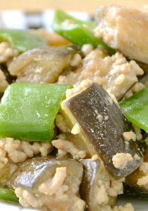 味噌でGABA増し！水なすの味噌炒め-レシピのメイン写真