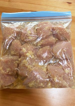 冷凍保存用　鷄胸肉唐揚げ-レシピのメイン写真