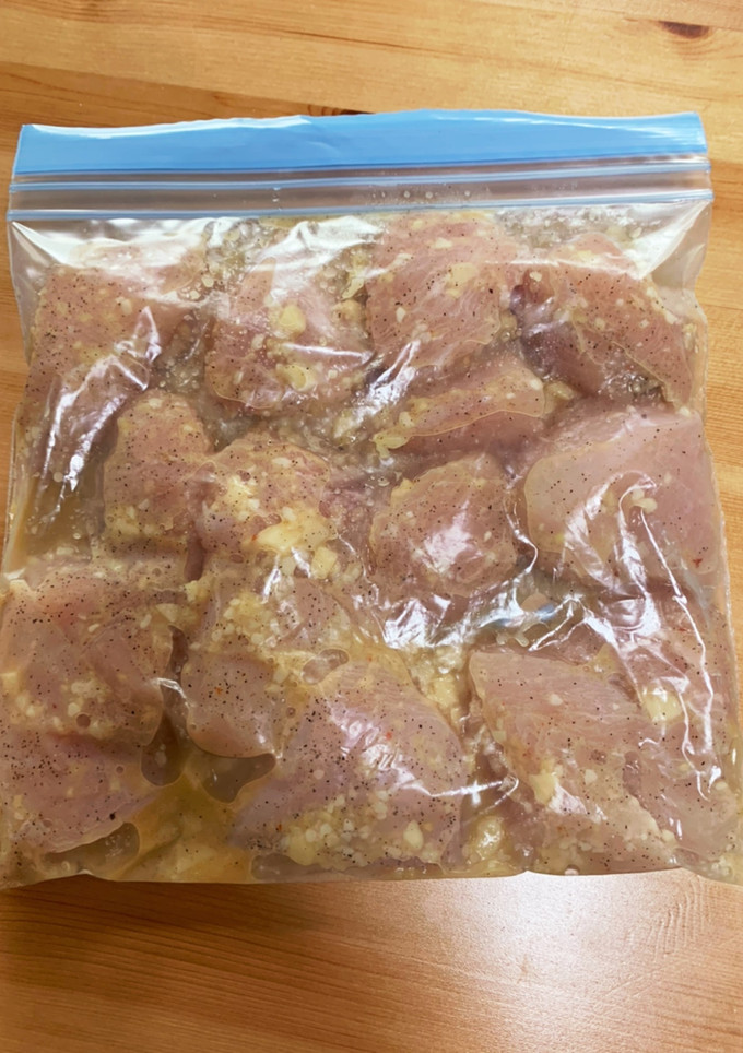 冷凍保存用　鷄胸肉唐揚げ-レシピのメイン写真