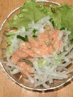 大根の明太マヨネーズサラダ-レシピのメイン写真