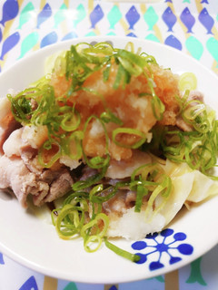 さっぱりキャベツと豚肉の蒸し焼き-レシピのメイン写真