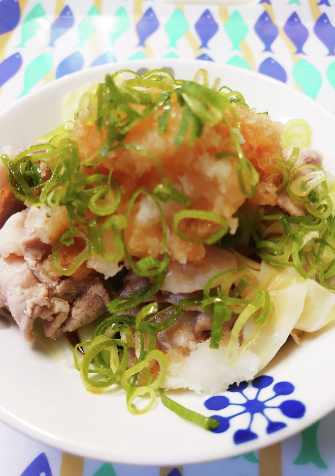 さっぱりキャベツと豚肉の蒸し焼き-レシピのメイン写真