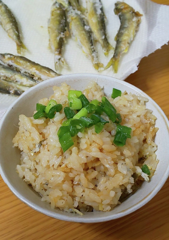稚鮎の炊き込みご飯-レシピのメイン写真