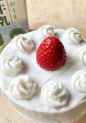牛乳と寒天で作る夢の☆ホイップクリーム☆-レシピのメイン写真