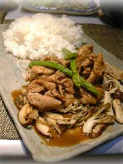 ランチプレート:洋風しょうが焼き-レシピのメイン写真