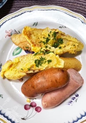 パンペルデュ　甘くないフレンチトースト-レシピのメイン写真