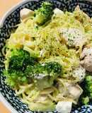 牛乳＆チーズで作るクリームソース風パスタ