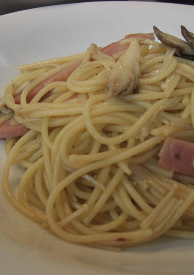 きのことハムの和風パスタ-レシピのメイン写真
