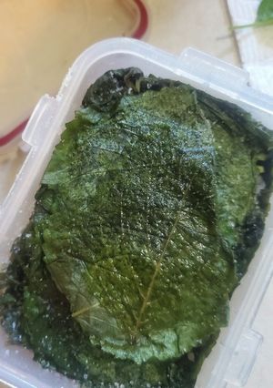 大量の大葉は塩漬けで長期保存-レシピのメイン写真