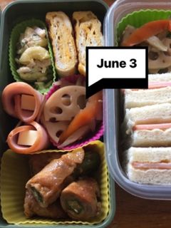 ヤツと私の弁当たまに娘 6/3-レシピのメイン写真