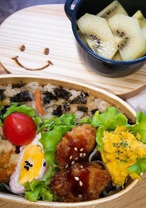 娘のお弁当　R4.6.3-レシピのメイン写真