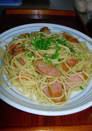 かんたんパスタ☆（塩・こしょう味）-レシピのメイン写真