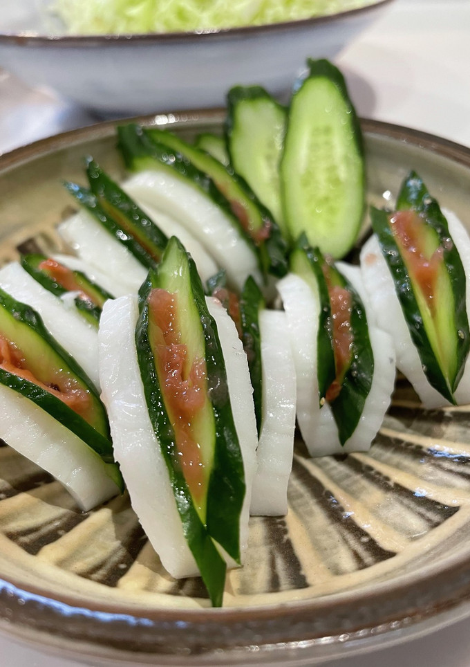 かまぼこの簡単おつまみ＊梅干しきゅうり-レシピのメイン写真