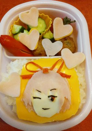 恋愛フラグさんのキャラ弁当-レシピのメイン写真