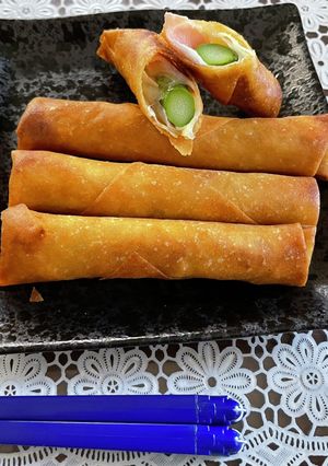 お弁当に☆アスパラチーズ春巻き-レシピのメイン写真
