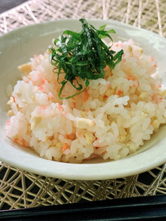 豆腐そぼろと紅しょうがの混ぜご飯-レシピのメイン写真