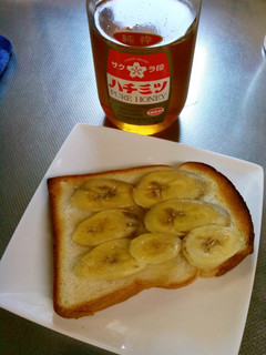 ごはんにもおやつにも蜂蜜バナナのトースト-レシピのメイン写真