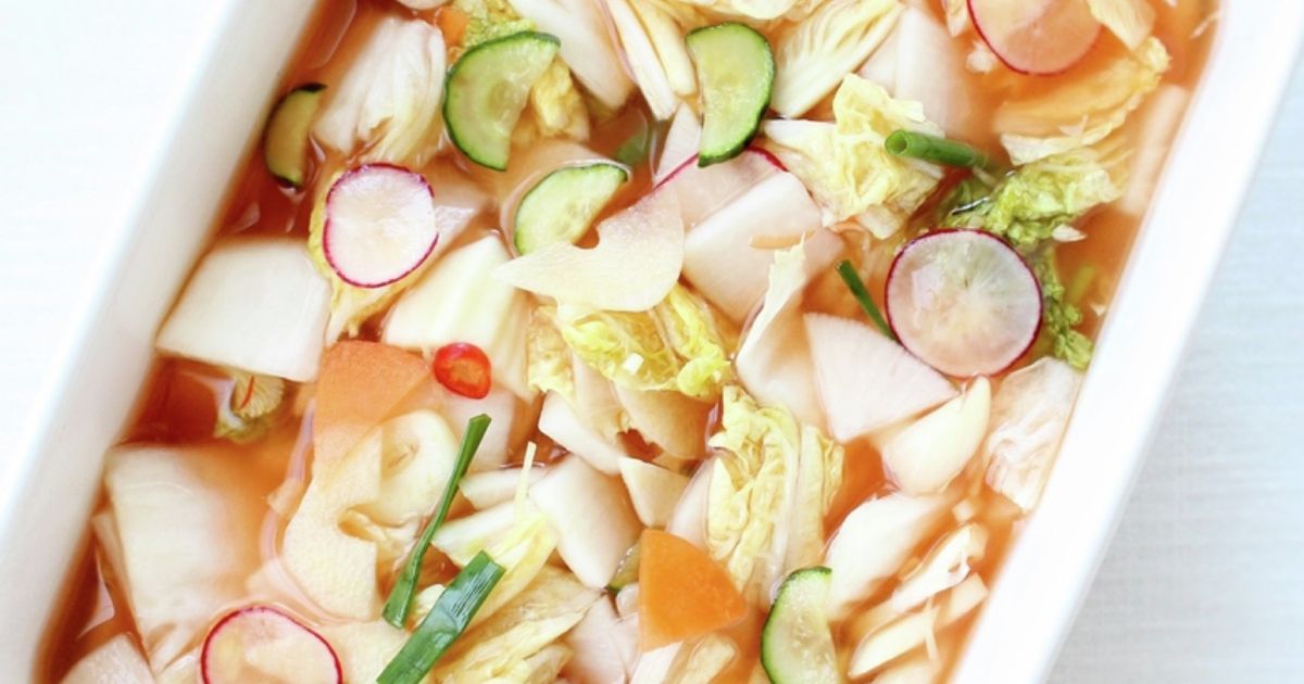 皆大絶賛！とっても美味しい【水キムチ】 by mieuxkanon