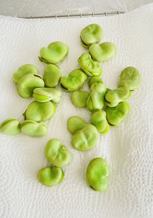 簡単！　そら豆フライパン蒸し！-レシピのメイン写真