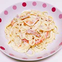 รูปของ ワンポット牛乳パスタ