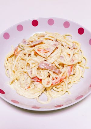 ワンポット牛乳パスタ-レシピのメイン写真