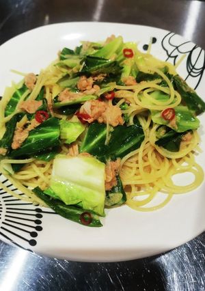 キャベツとツナのパスタ-レシピのメイン写真