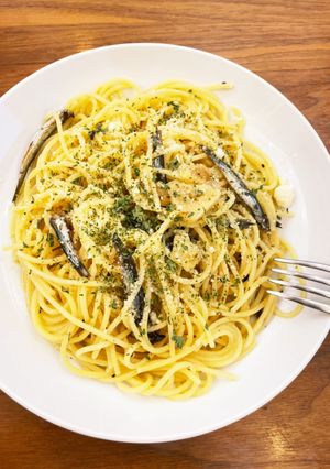 カタクチイワシのパスタ-レシピのメイン写真