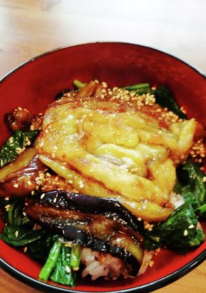 いちばん簡単なナス丼-レシピのメイン写真