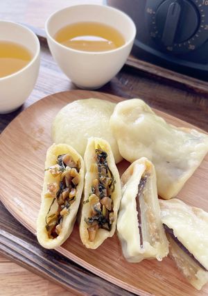 電気せいろで作る＊長野の郷土料理おやき-レシピのメイン写真