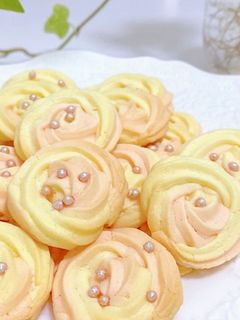 簡単!可愛い!絞り出しクッキー-レシピのメイン写真