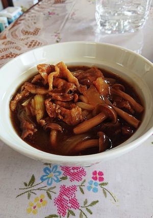 カレーうどんor そば(冷凍うどん使用)-レシピのメイン写真