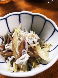 めっちゃ簡単!しらすと茗荷のごま油和え-レシピのメイン写真