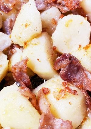 豚バラでジャーマンポテト風-レシピのメイン写真