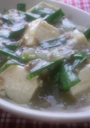 ◆にら塩麻婆豆腐◆-レシピのメイン写真