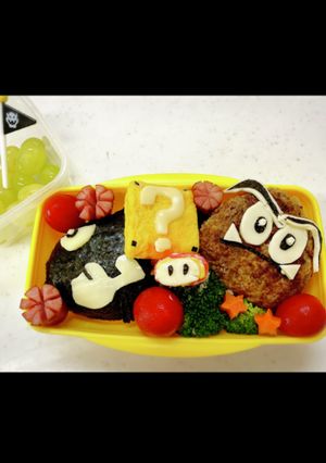 マリオキャラ弁　キラー　クリボー-レシピのメイン写真