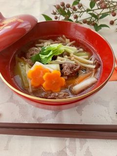 牛肉の中華風スープ-レシピのメイン写真