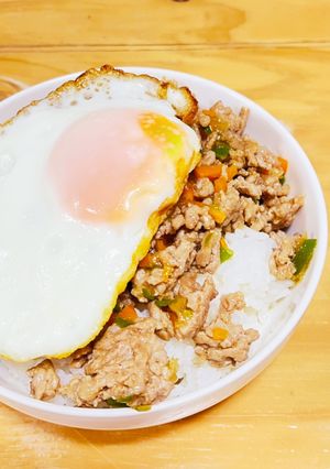 【ごはんがすすむ！】ひき肉の甘辛丼-レシピのメイン写真