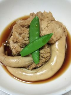 ヒラメの卵の甘辛煮-レシピのメイン写真