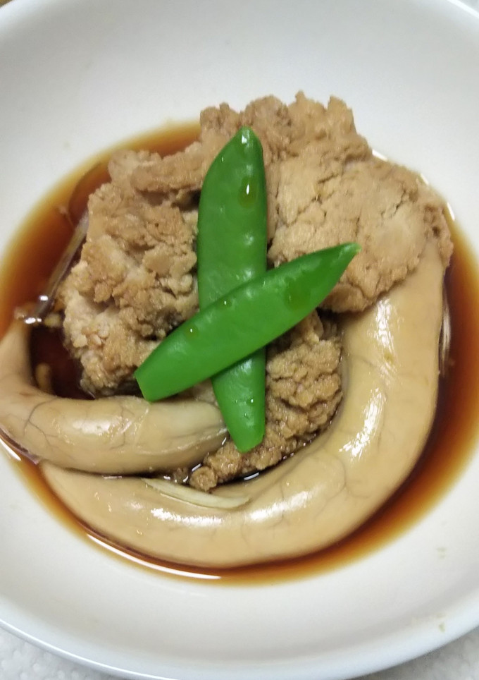 ヒラメの卵の甘辛煮-レシピのメイン写真