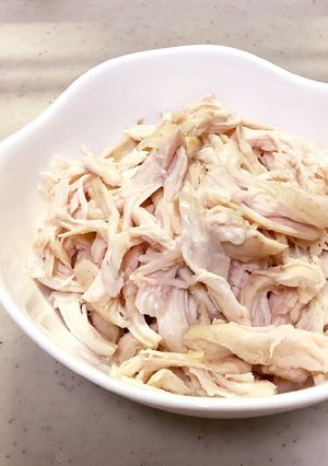 レンジ蒸し鶏-レシピのメイン写真