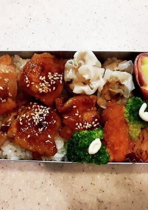 高校生弁当覚え書き25焼き鳥弁当-レシピのメイン写真